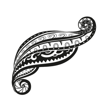Element in free form made in vector. Perfect cards for any other kind of designのイラスト素材