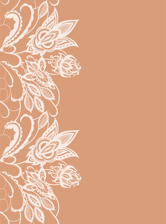Abstract silhouettes invented decorative flowers and leaves. It may be for decoration backgrounds or other kinds of designのイラスト素材
