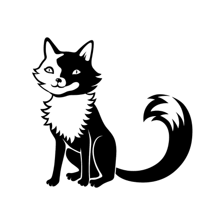 Cartoon cute cat. Perfect card or any kind of designのイラスト素材