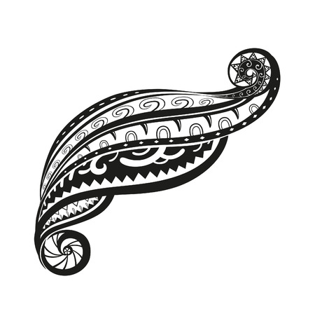 Element in free form made in vector. Perfect cards for any other kind of design. Raster illustrationの写真素材