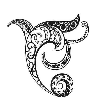 Element in free form made in vector. Perfect cards for any other kind of design. Raster illustrationの写真素材