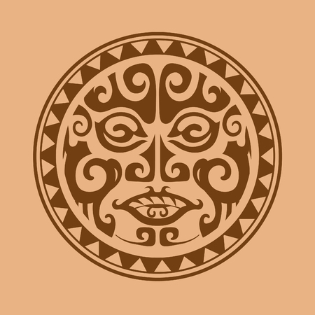 Geometric circle element made in vector. Perfect cards for any other kind of design. Raster illustrationの写真素材