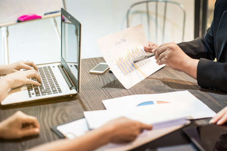 Business people meeting They are discussing their work.の写真素材