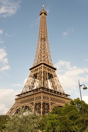 Eiffel tower in Parisの写真素材