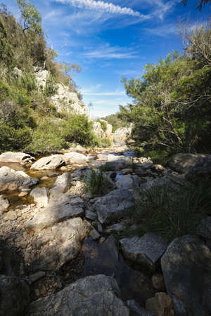 Blue Pool near Briagalong Gippsland Victoia Australiaの写真素材