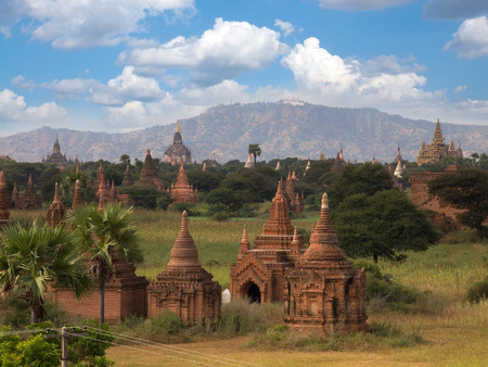 Bagan ancient city located in the Mandalay Region of Myanmarの素材 [FY31041453096]