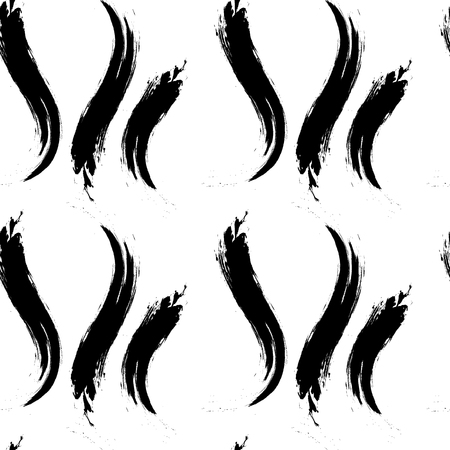 Abstract brush painted, seamless pattern imageのイラスト素材