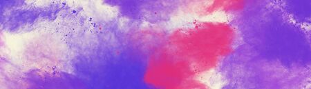 Abstract image of exploded colorful powder, digital illustration
