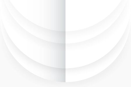 Abstract background in white and gray shades,  geometric shapes on white background, simplicity conceptual, vector imageのイラスト素材