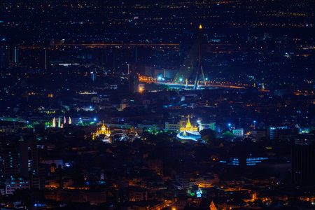 Wat Phra Kaew has an official name Wat Phra Si Rattana Satsadaram with in the Grand Palace and Wat Arun Ratchawaramahawihan. Popular tourist attraction Landmarks of Bangkokの写真素材