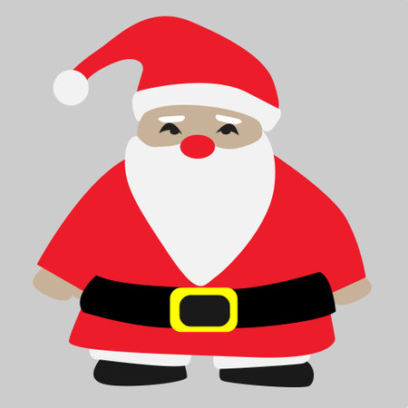 Santa claus christmas vector. Merry Christmas.のイラスト素材