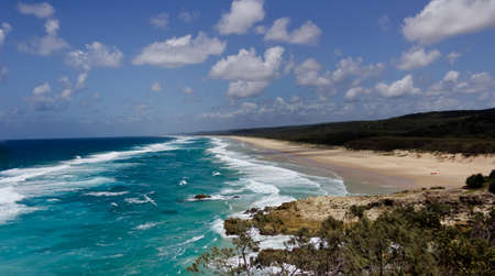 Tropical beach in Australiaの写真素材