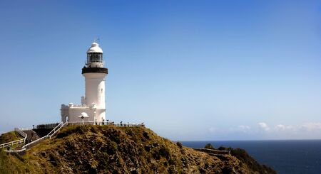 Lighthouse at Byron Bayの写真素材