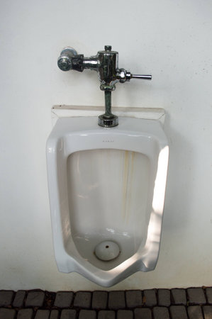 Urinal for menの写真素材