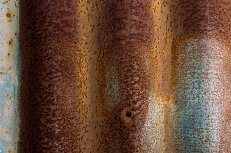 Rust on the roof.