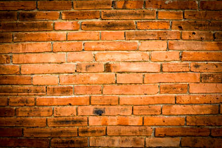 Old brick wall background.