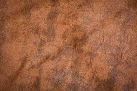 Brown leather texture.Leather texture background from male jacket.の写真素材