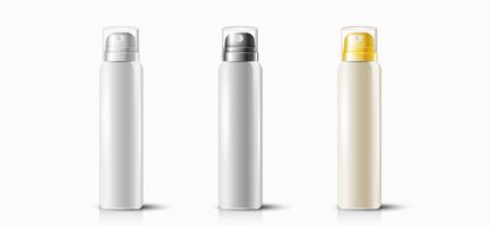 Packaging template hair spray vector design illustration.のイラスト素材