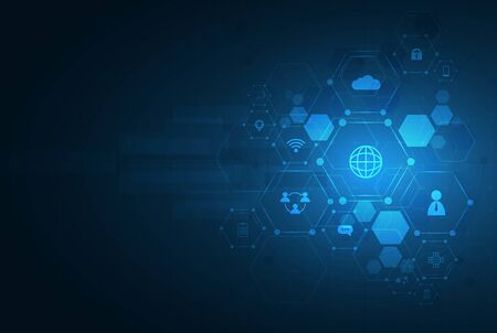 health care and science icon pattern medical innovation concept background vector design.のイラスト素材