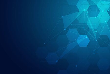 health care and science icon pattern medical innovation concept background vector design.