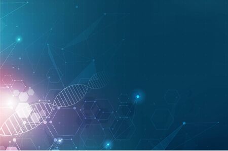 health care and science icon pattern medical innovation concept background vector design.のイラスト素材