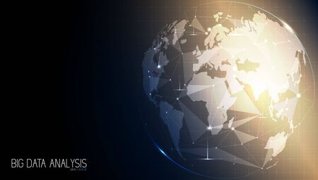 Stock chart isolated on digital graphic art.の写真素材
