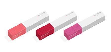 Box, packaging template for product vector design illustration.の写真素材
