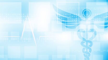 Abstract geometric medical cross shape medicine and science concept background medicine, medical, health, cross, healthcare decoration for flyers, poster, web, banner, and card vector illustration.のイラスト素材