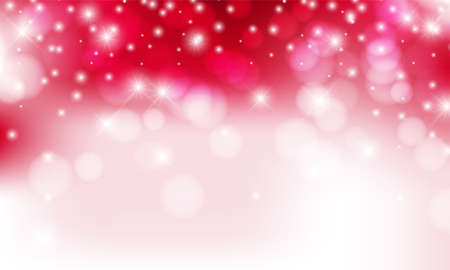 Christmas background with blur golden lights with snowflakes. vector design.のイラスト素材