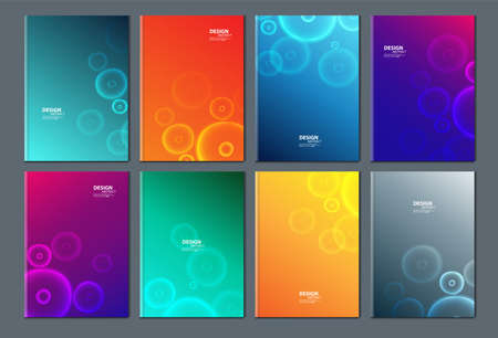 Technology dot modern abstract composition. Text frame surface. brochure cover design. Title sheet model set. Front page font. vector design.のイラスト素材