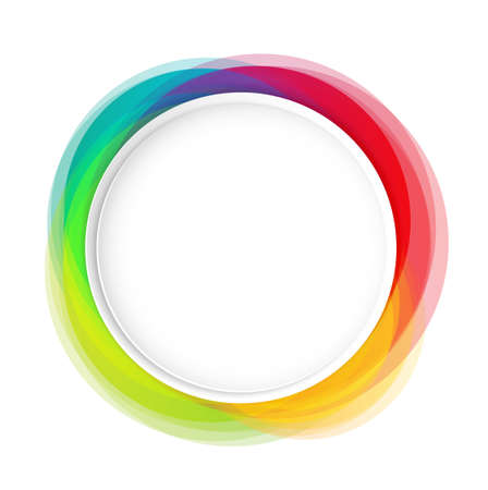 Modern round or circles abstract banners overlay. Graphic banners concept vector design.のイラスト素材