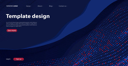 Color gradient design. Abstract geometric with liquid shapes and line for posters or web page templates. Design illustration.のイラスト素材