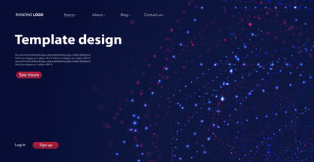 Color gradient design. Abstract geometric with liquid shapes and lines for posters or web page templates. Design illustration.のイラスト素材