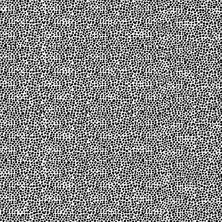 Black dot pattern with different grunge effect rounded spots isolated on white background and freehand drawing vector diffused spots.. vector design.のイラスト素材