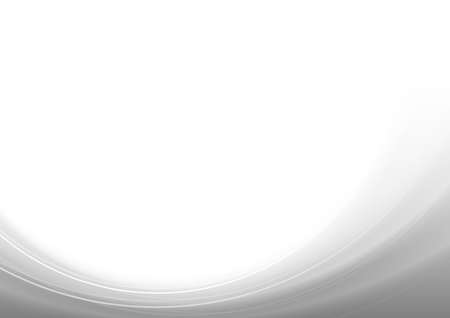 Abstract smooth glay background wave vector design.のイラスト素材