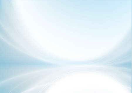 Abstract blue background or pattern with smooth lines. vector design.のイラスト素材