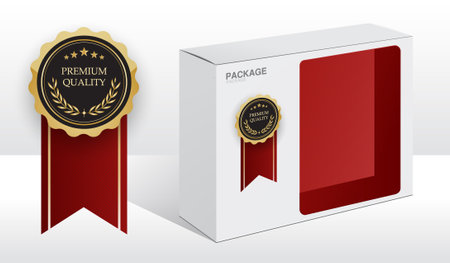 Packaging paper and shipping box carton parcels and delivery packages pile Premium Vector.のイラスト素材