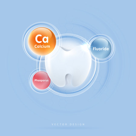 teeth and vitamins for healthy lungs. vitamin C, E, B6, Ca and omega 3. medical food supplement concepts. health care medical. vector design.のイラスト素材