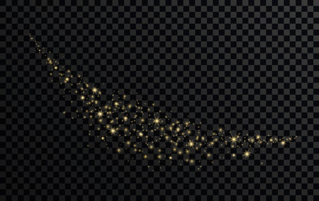 Effect sparkling stars light burst explosion, flickering and flashing lights. collection of different light effects on black background. transparent lens flares and lighting effects. vector design.のイラスト素材