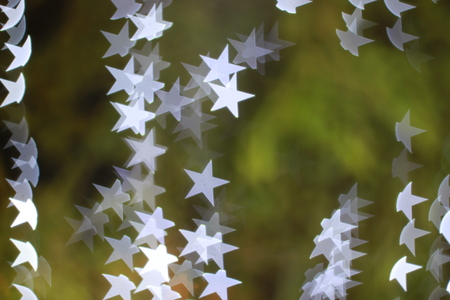 Star light bokehの写真素材