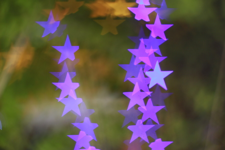 Star light bokehの写真素材