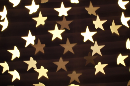Star light bokehの写真素材