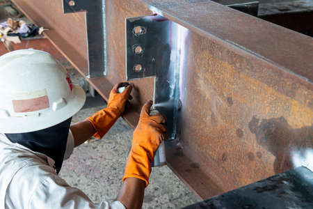 The step fourth of doing penetrant testing is step to use Developer spray into the welded to pull...