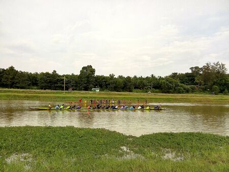 Thai long boat
