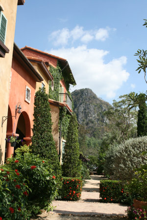 Primo Posto Italian restaurant at khao yai Thailand Photo taken on: December 26th, 2010のeditorial素材