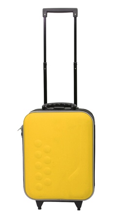 image of traveler bag on white backgroundの写真素材