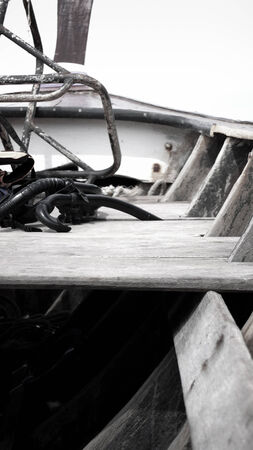 thai boat with snorkelの写真素材