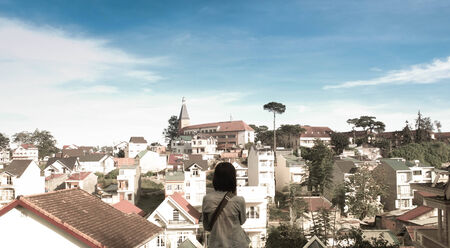 Dalat Townの写真素材