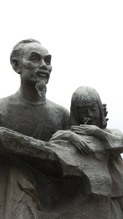 Ho Chi Minh Statueの写真素材