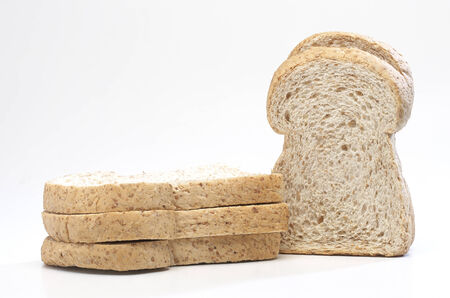 Wheat Loaf on a white background.